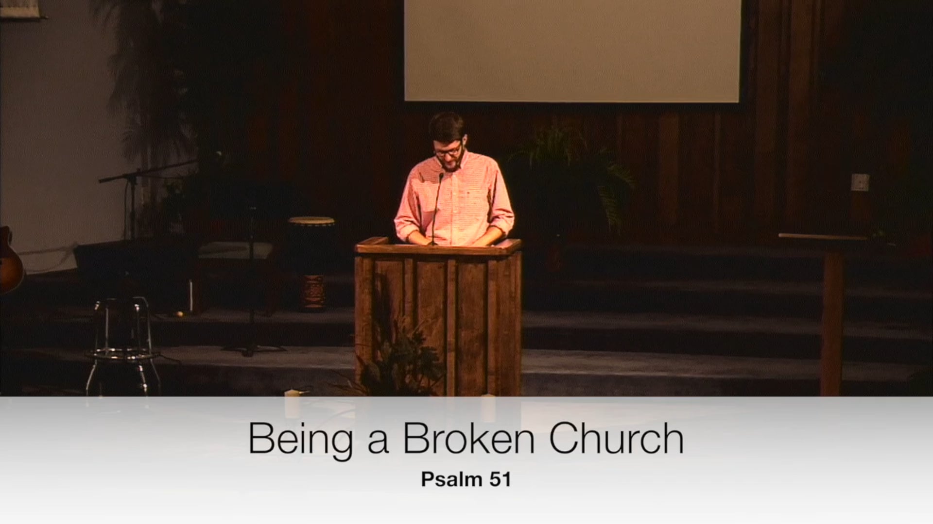 Being a Broken Church