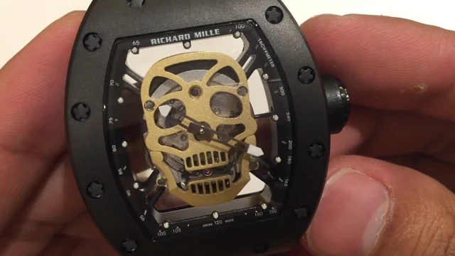 Richard mille deals skull replica