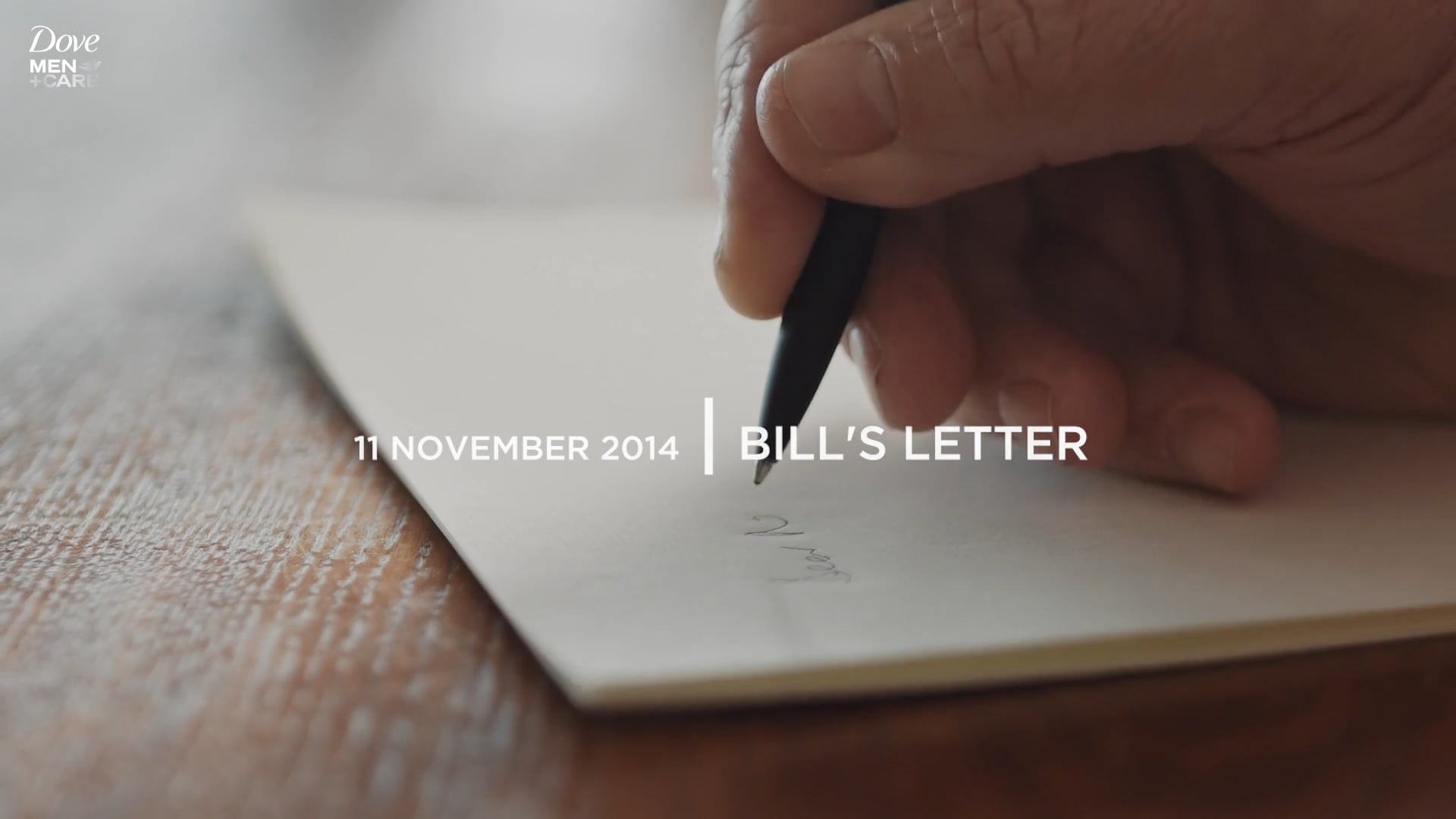 "The Letter": Nigel Owens and Bill Beaumont.