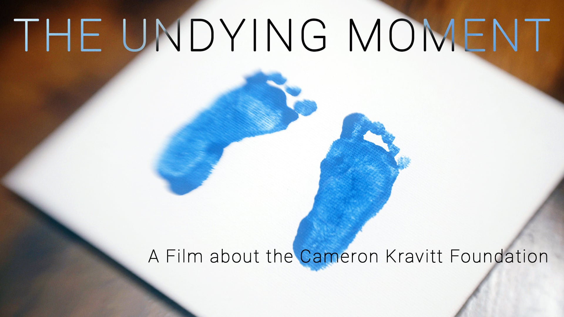 The Undying Moment: The Cameron Kravitt Foundation