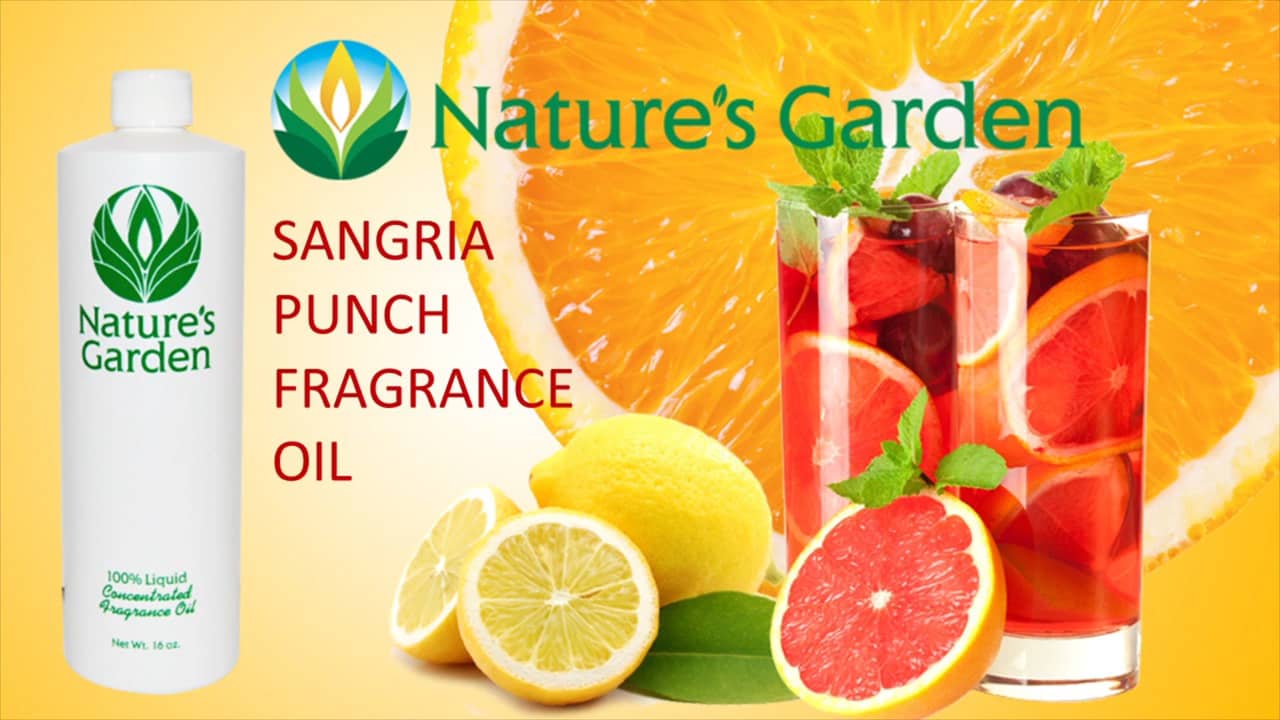Sangria Punch Fragrance Oil Natures Garden on Vimeo