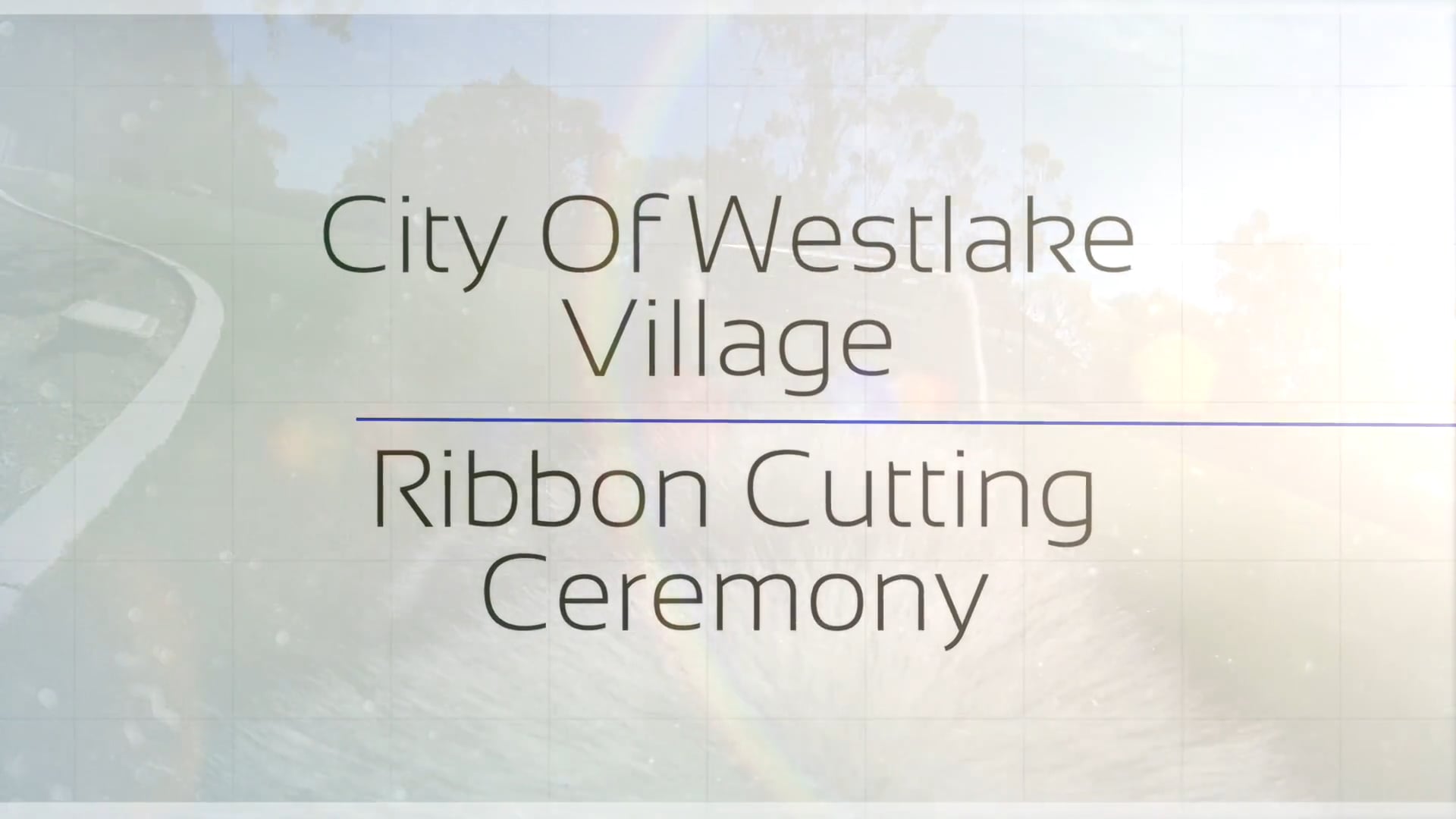 Westlake Village Dog Park Opening Day on Vimeo