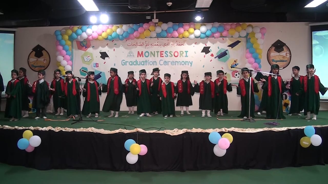 PreSchool and Montessori Graduation Ceremony 2018 (H-11 Campus)