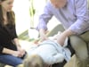 Demonstration of techniques used at Ruislip Chiropractic Clinic
