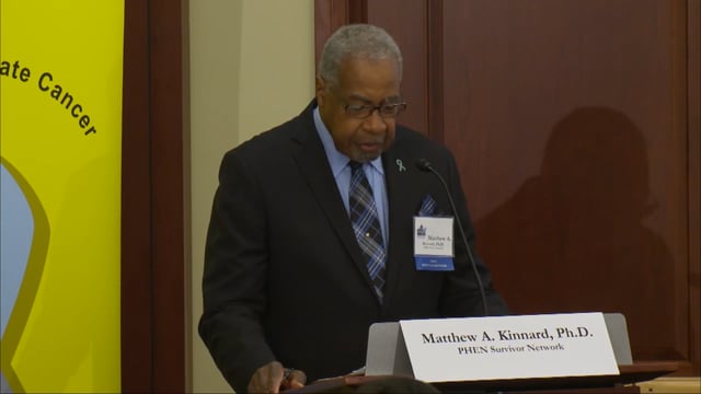 Summit Remarks by Dr. Matthew A. Kinnard, Ph.D.