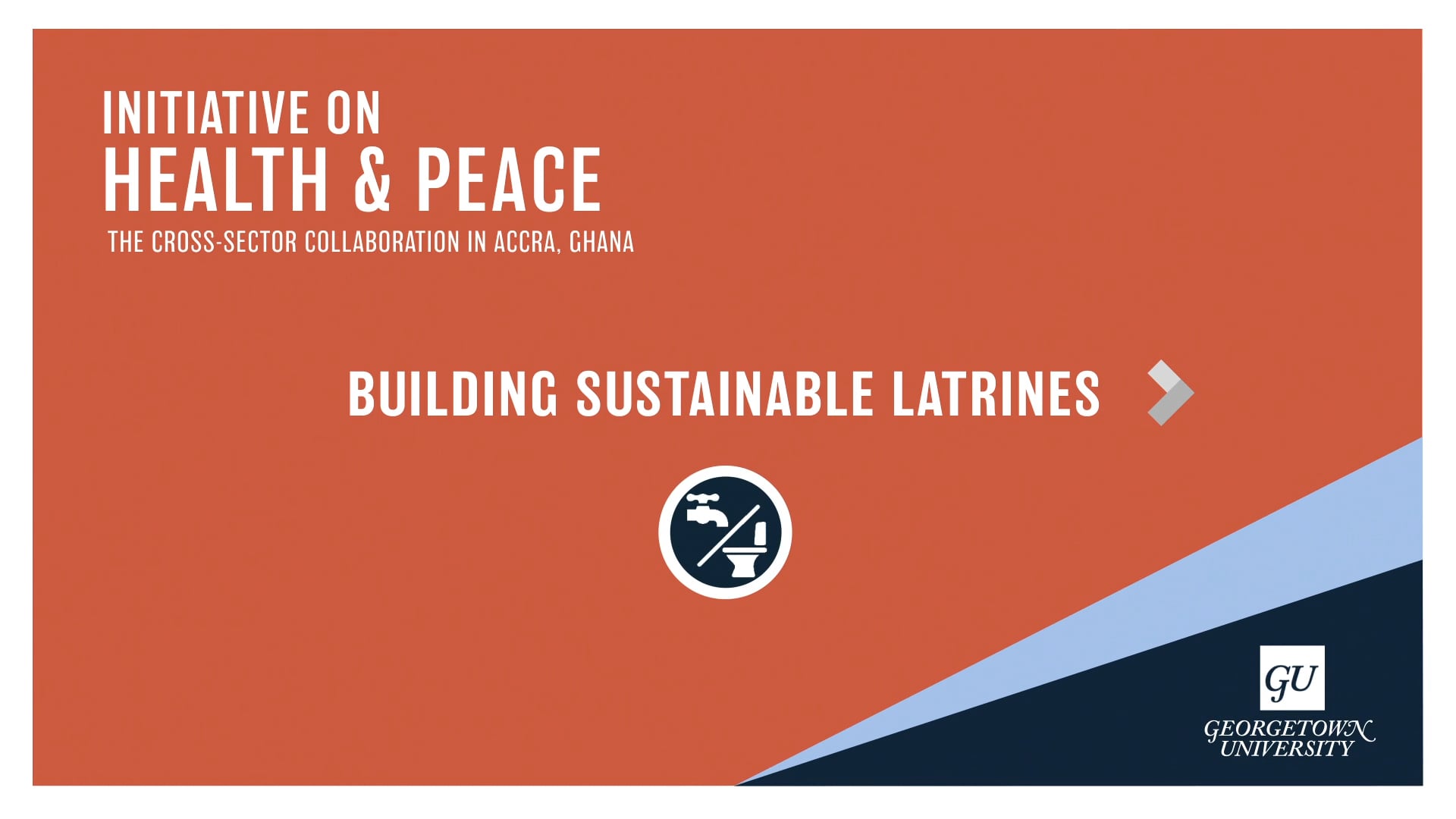 Georgetown University - Building Sustainable Latrines