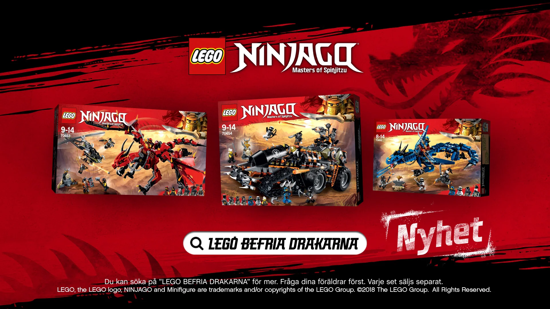 Lego ninjago free the dragons hot sale