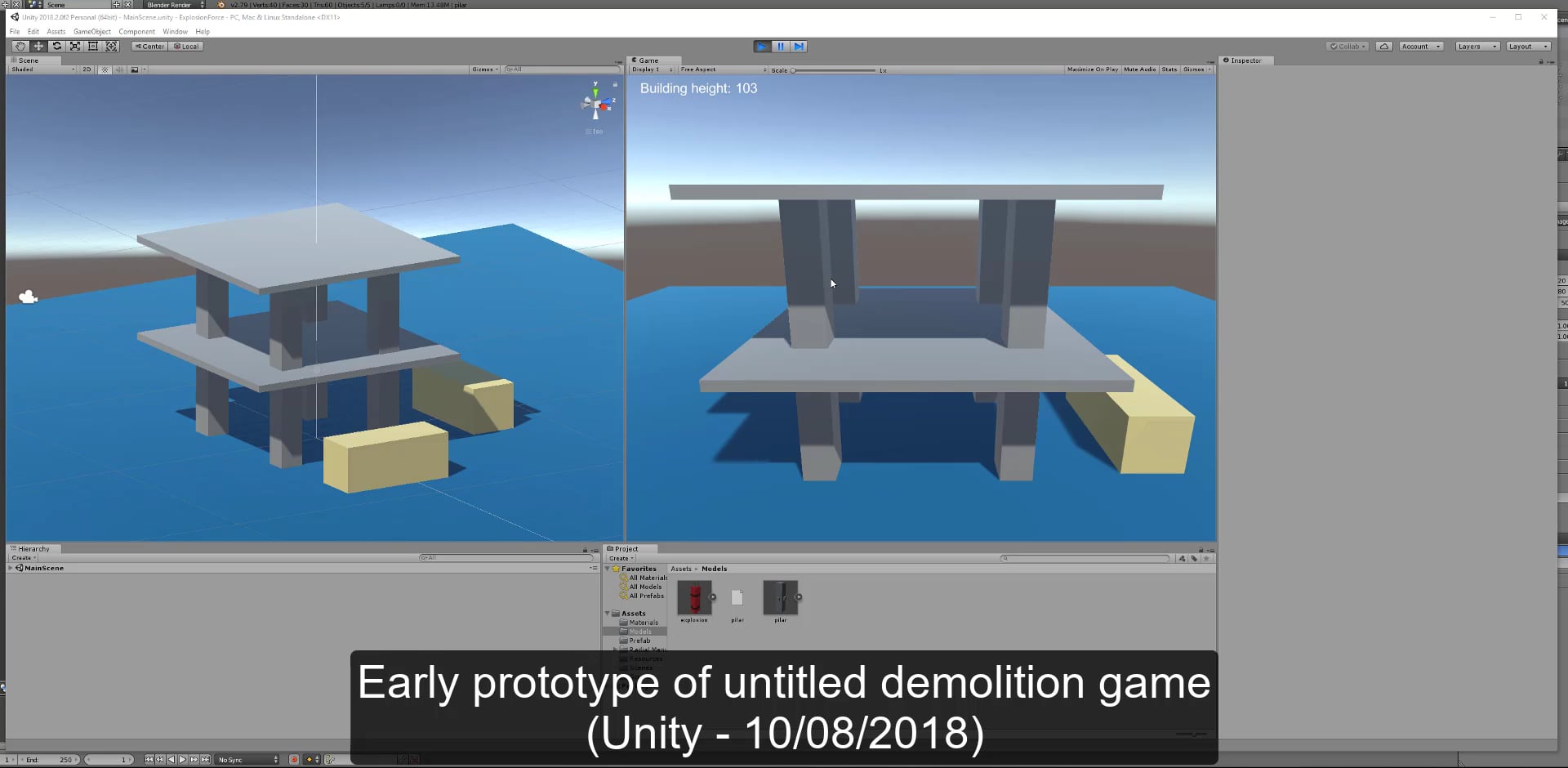 Untitled demolition game - prototype 2 on Vimeo