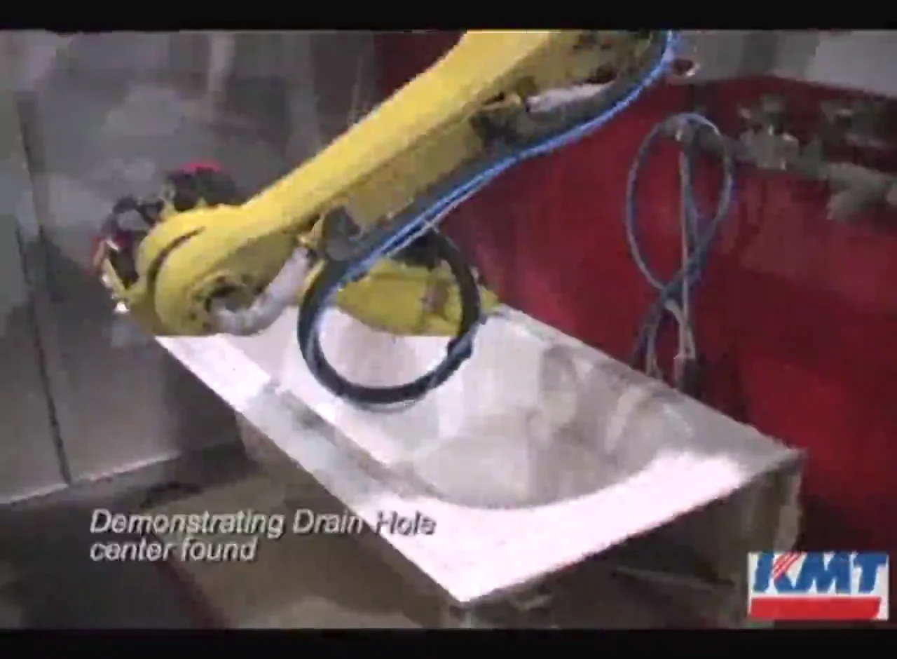 Industrial Robots for Manufacturing - Critical Feature Part Location