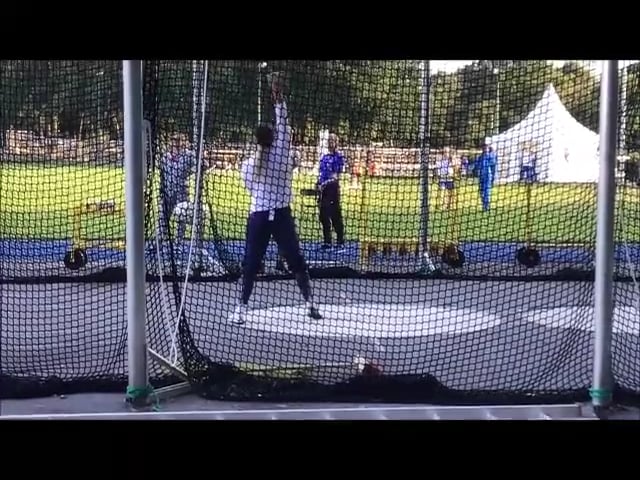 EAA Championships 2018 - Women’s Discus Warm-Ups