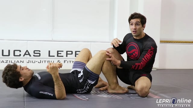 Heel Hook from One Leg X Defense