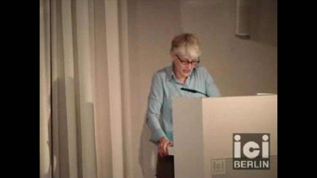 Talk by Elizabeth Povinelli (Part II)