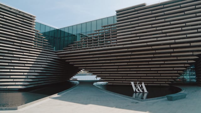  V&A Dundee - drone filming August 2018