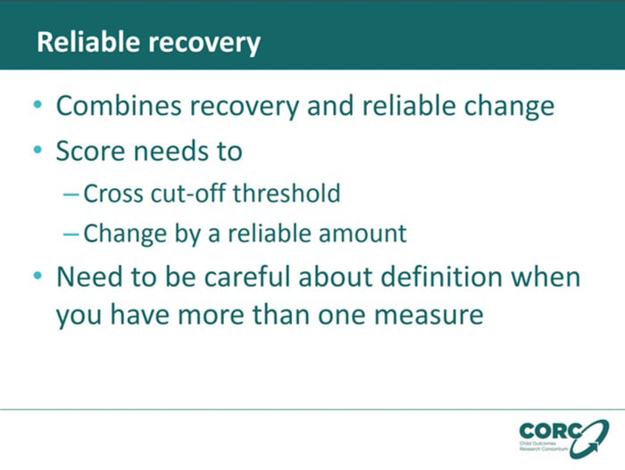 Reliable recovery on Vimeo