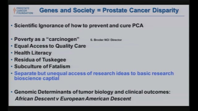 Collective Leadership Towards Eliminating the Prostate Cancer Disparity with Dr. Jonathan Simons