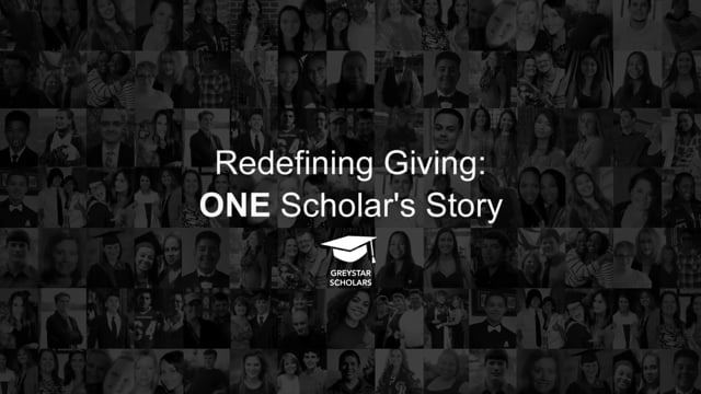 ONE Scholar’s Story, Greystar