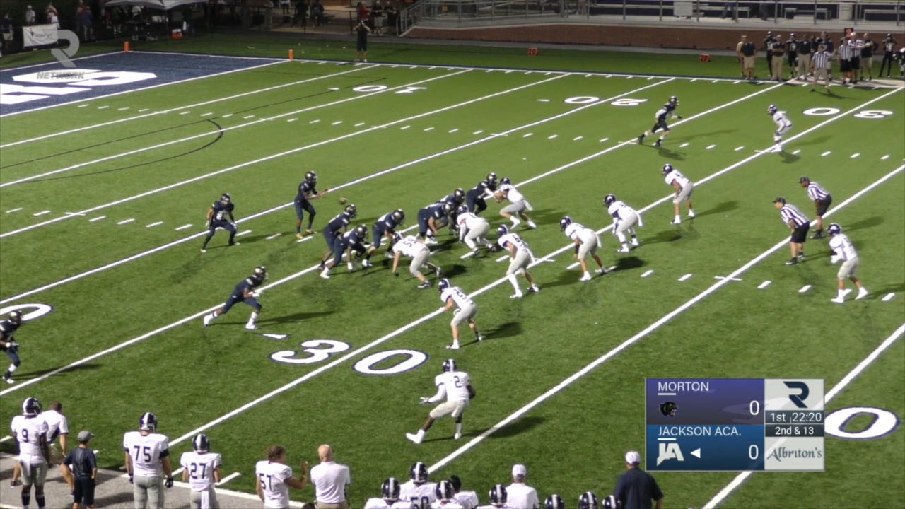 Varsity Football-2018-Jamboree-Morton