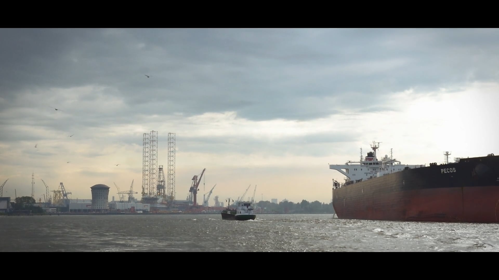 Corporate movie KRVE Rotterdamse haven