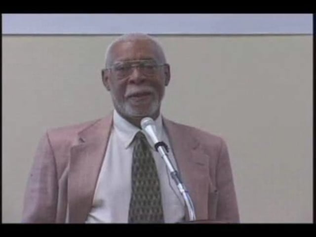 Mr. George Morrison speaks at the 2007 summit