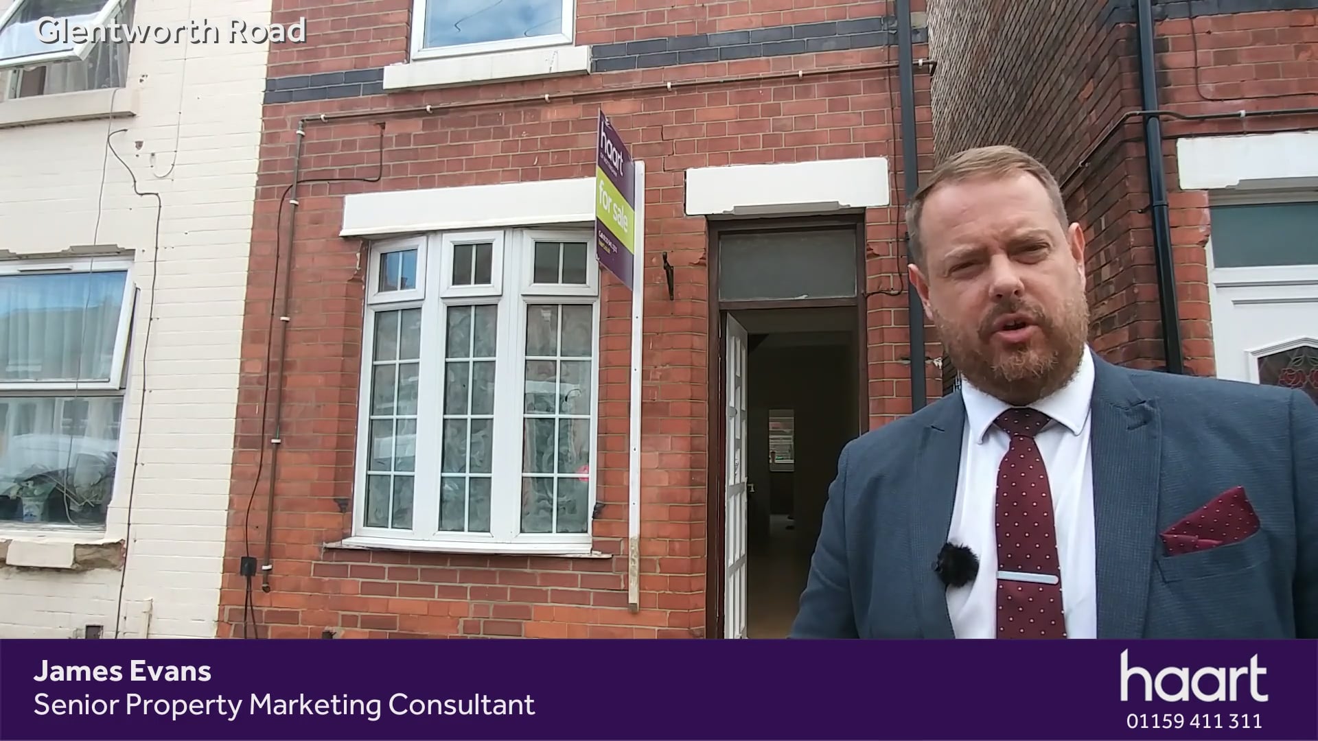 Nottingham, 2 Bed End of Terraced House in Glentworth Road on Vimeo