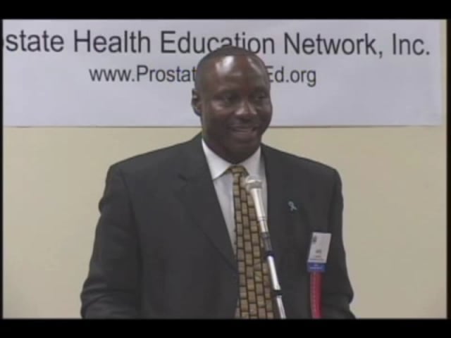 PHEN Rally Against Prostate Cancer: Mr. Jerry Womack: Boston Rally