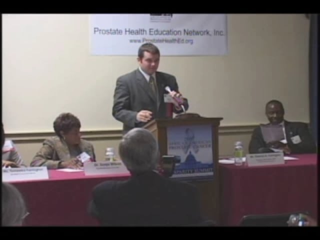 PHEN Rally Against Prostate Cancer: Men's Health Network Rally with Mr. Scott Williams