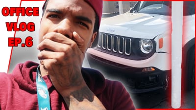 Did He Really Crash His BRAND NEW Car?!? - Office Vlog Ep.6