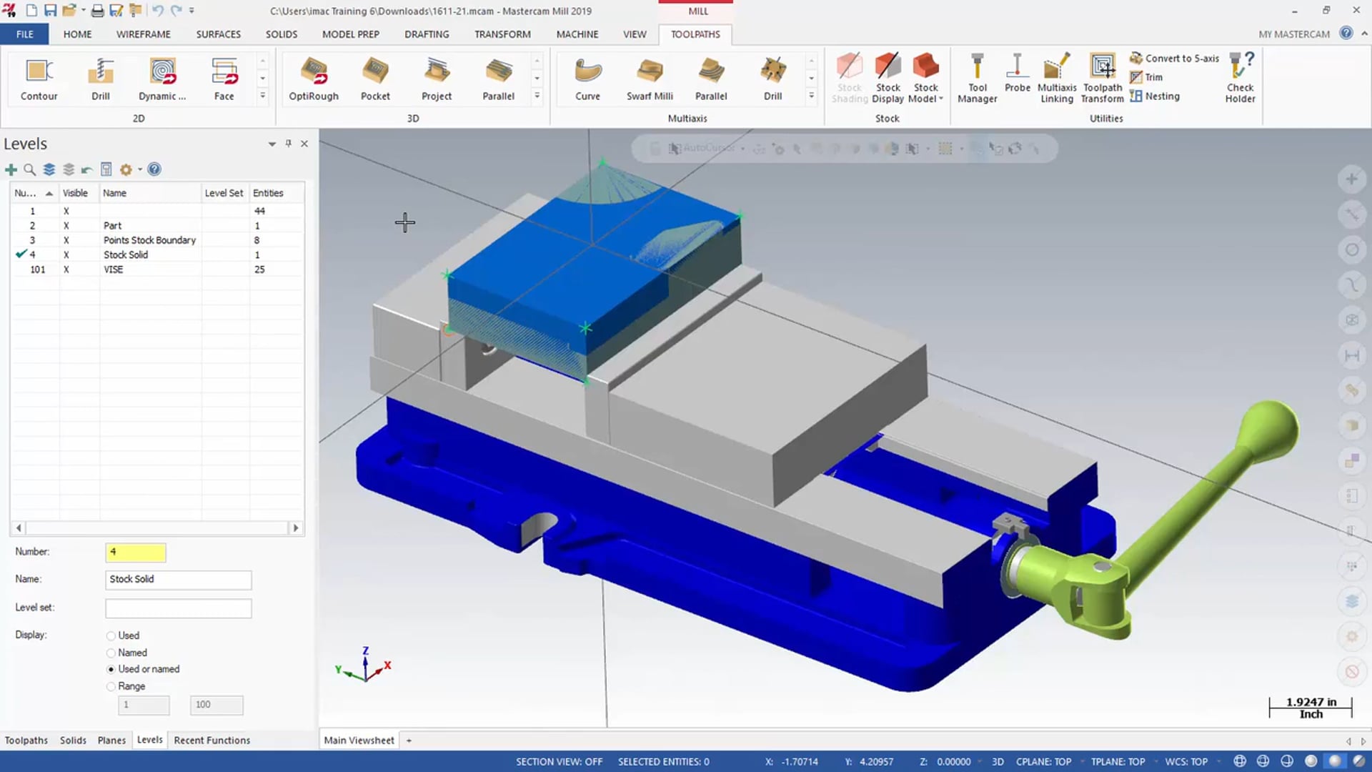 2D HST & Dynamic Toolpaths