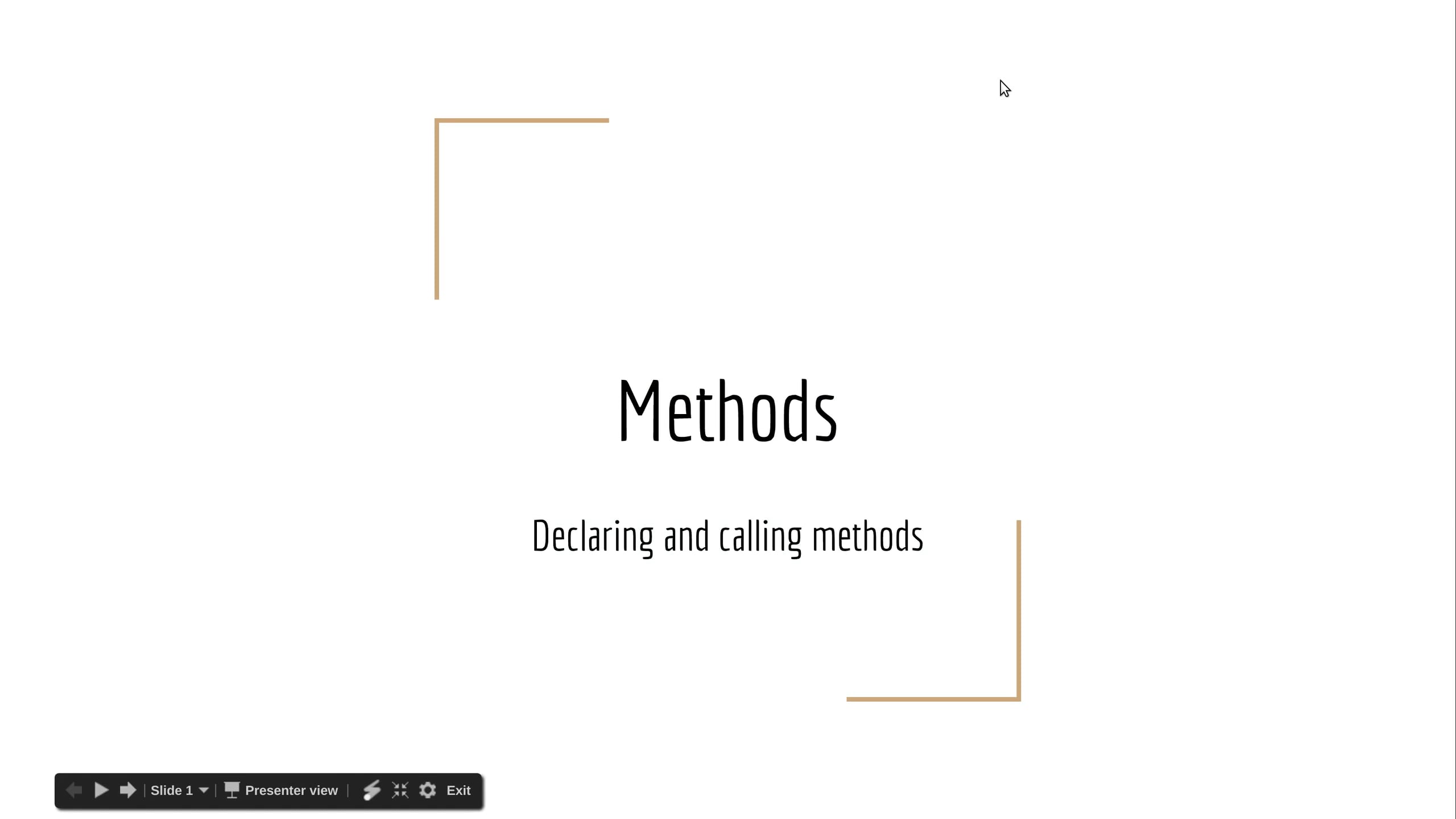 Classes - Instance methods I on Vimeo