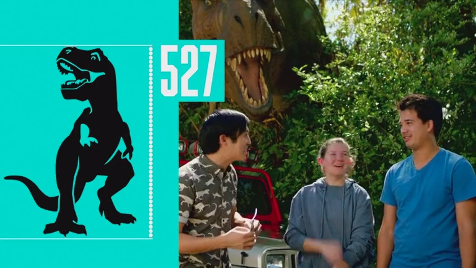 Syfy Jurassic World M&M's Integration