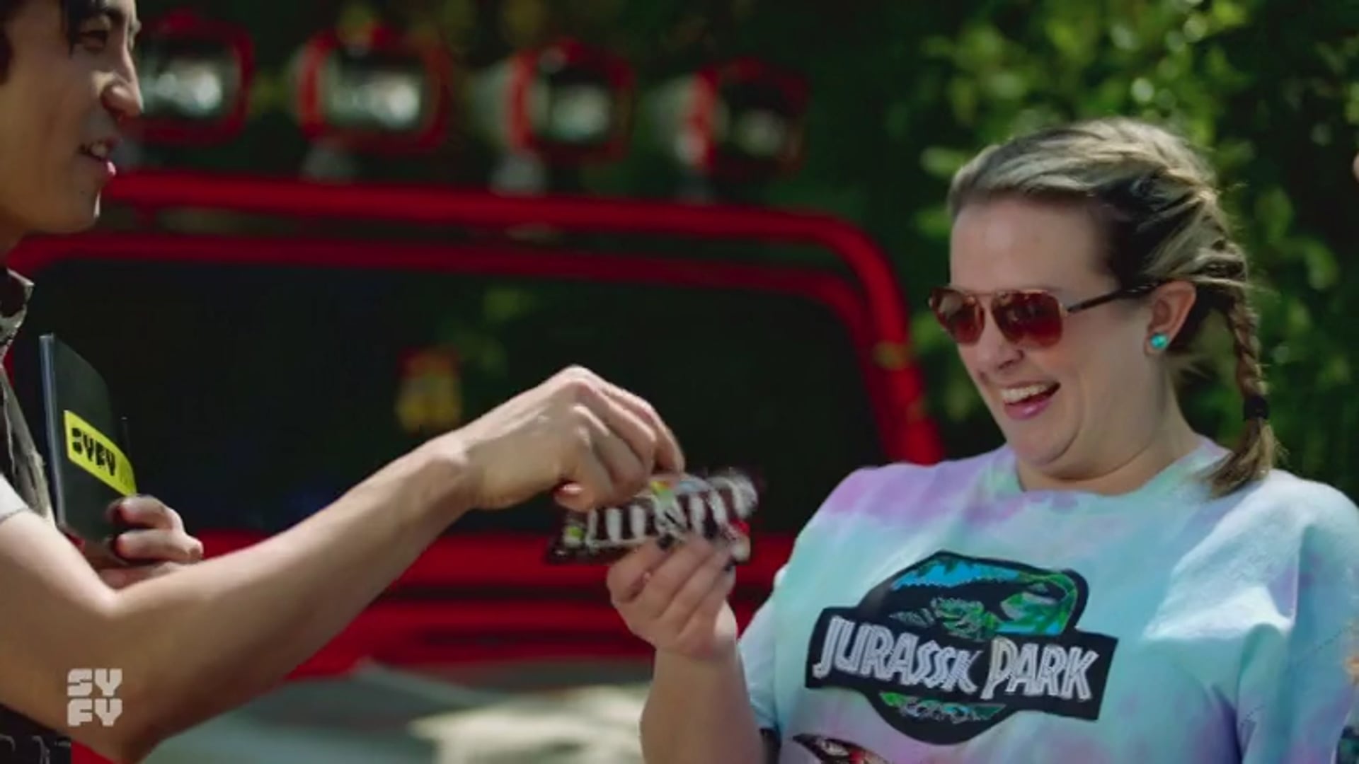 Syfy Jurassic World M&M's Integration