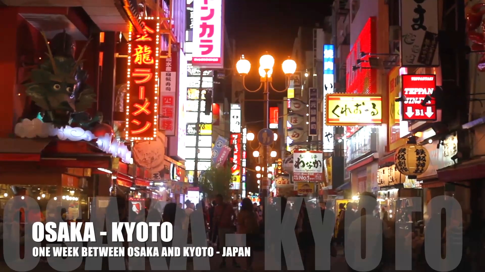 OSAKA - KYOTO