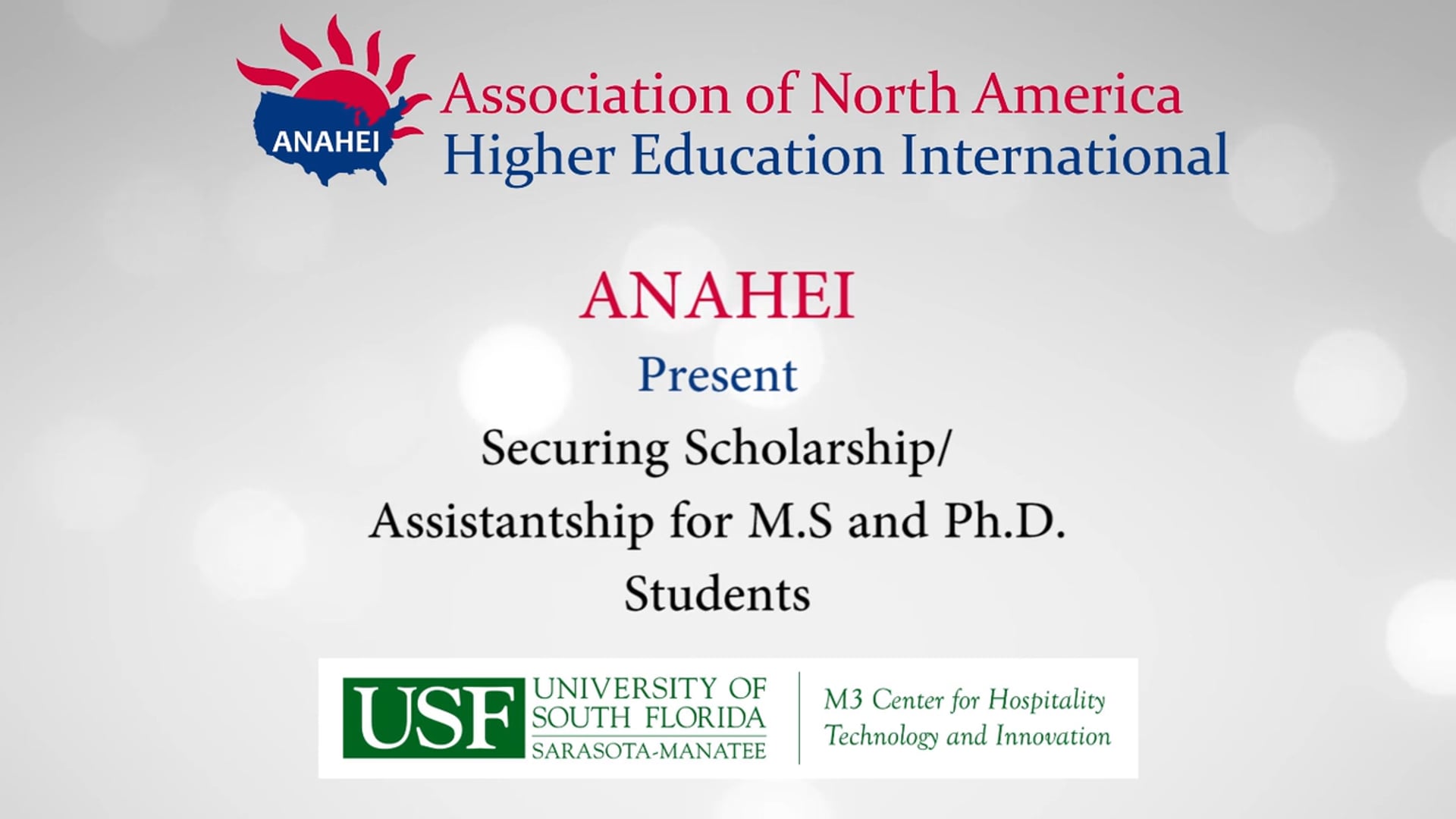 Securing Scholarship/Assistantship for M.S. and Ph.D. Students