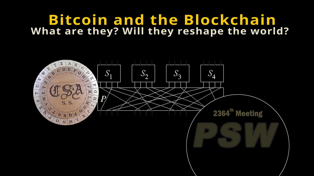 PSW 2364 Bitcoin and the Blockchain | Arvind Narayanan
