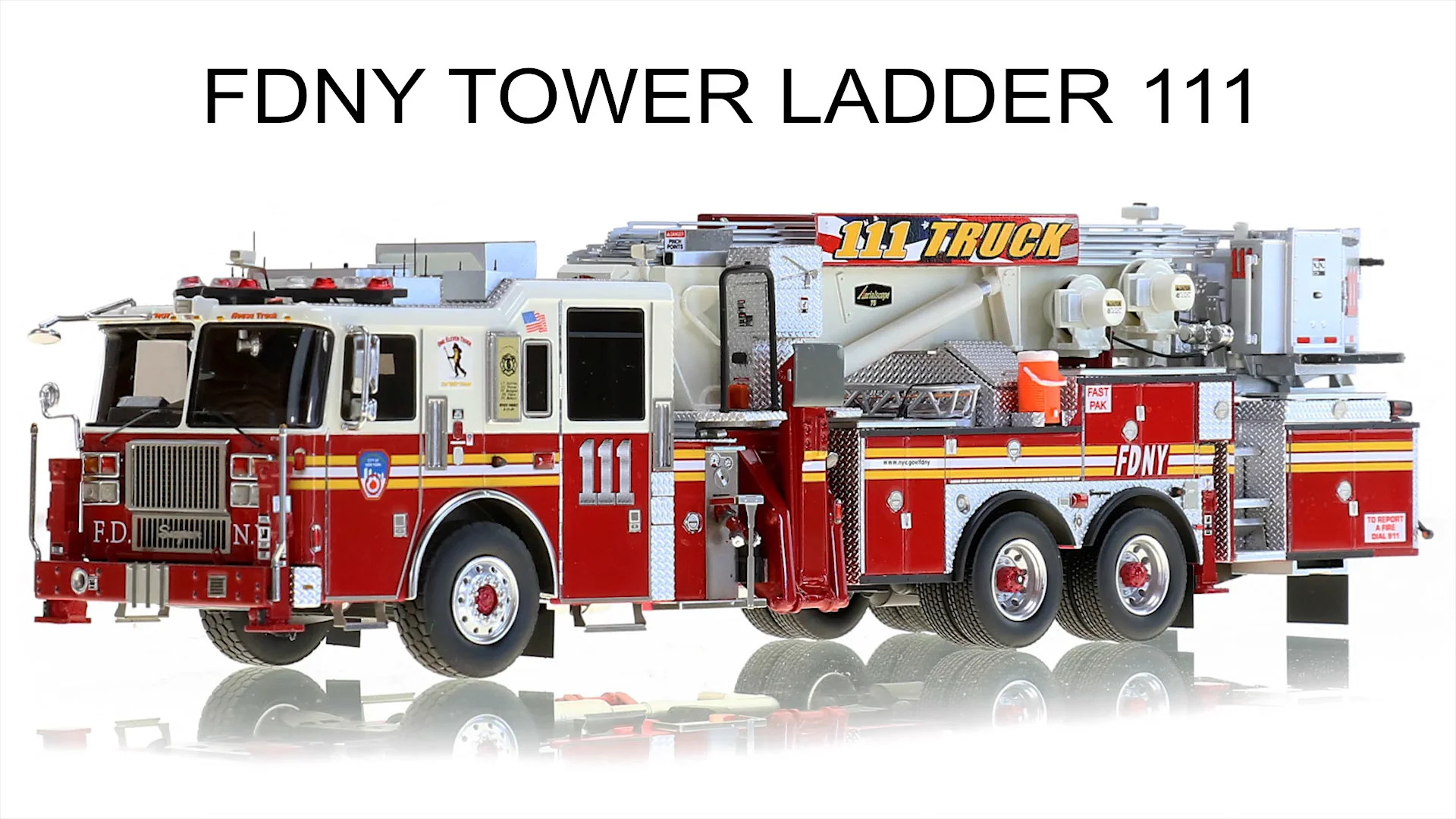 tower ladder fire trucks