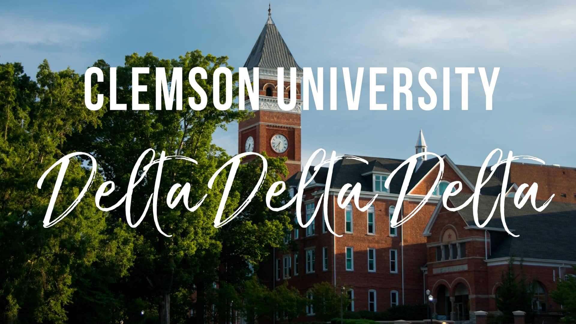 Clemson Tri-Delta Recruitment 2018 on Vimeo