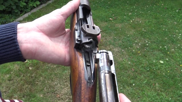 Entnahme und Einführung Zylinderverschluss