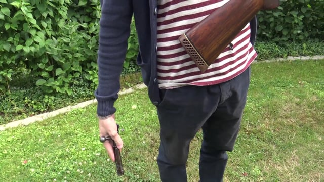 Entnahme Zylinderverschluss und Laufkontrolle