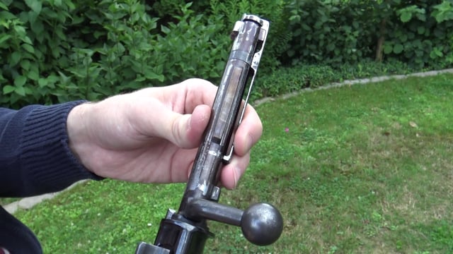 Original System Mauser 98 mit 3 Verriegelungswarzen