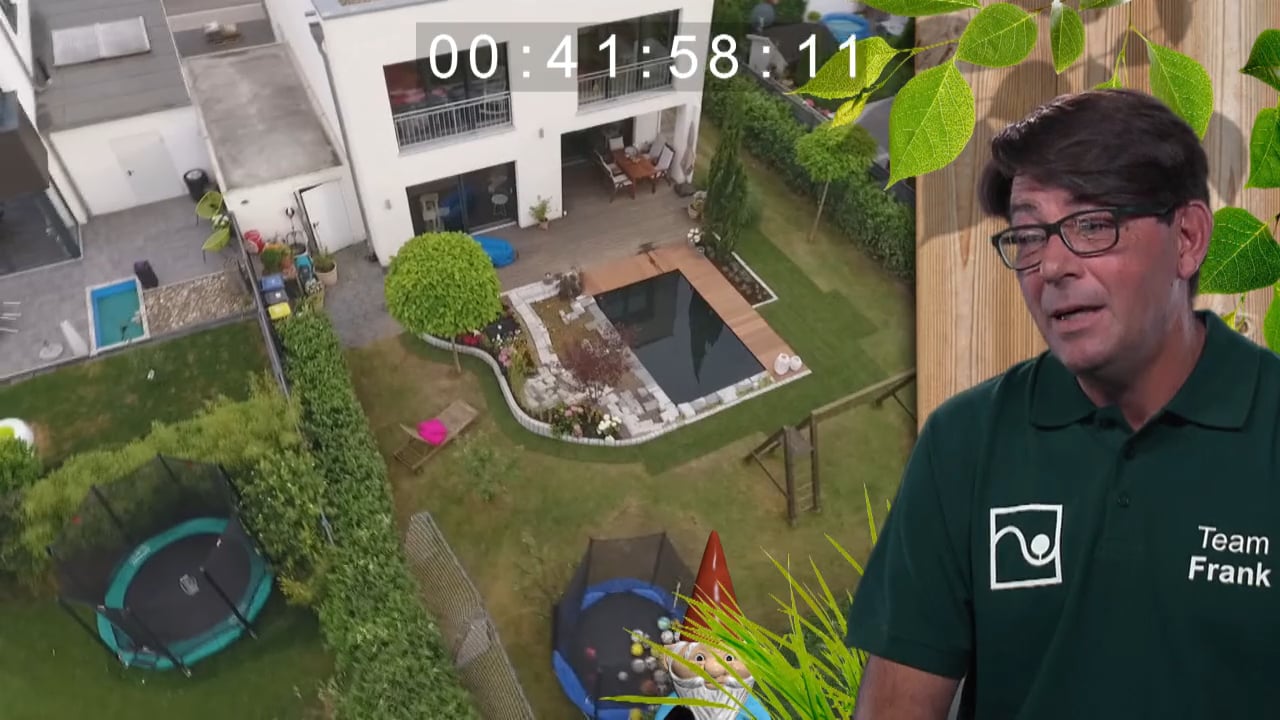 Duell der Gartenprofis Ein Schwimmteich für Familie Rick on Vimeo