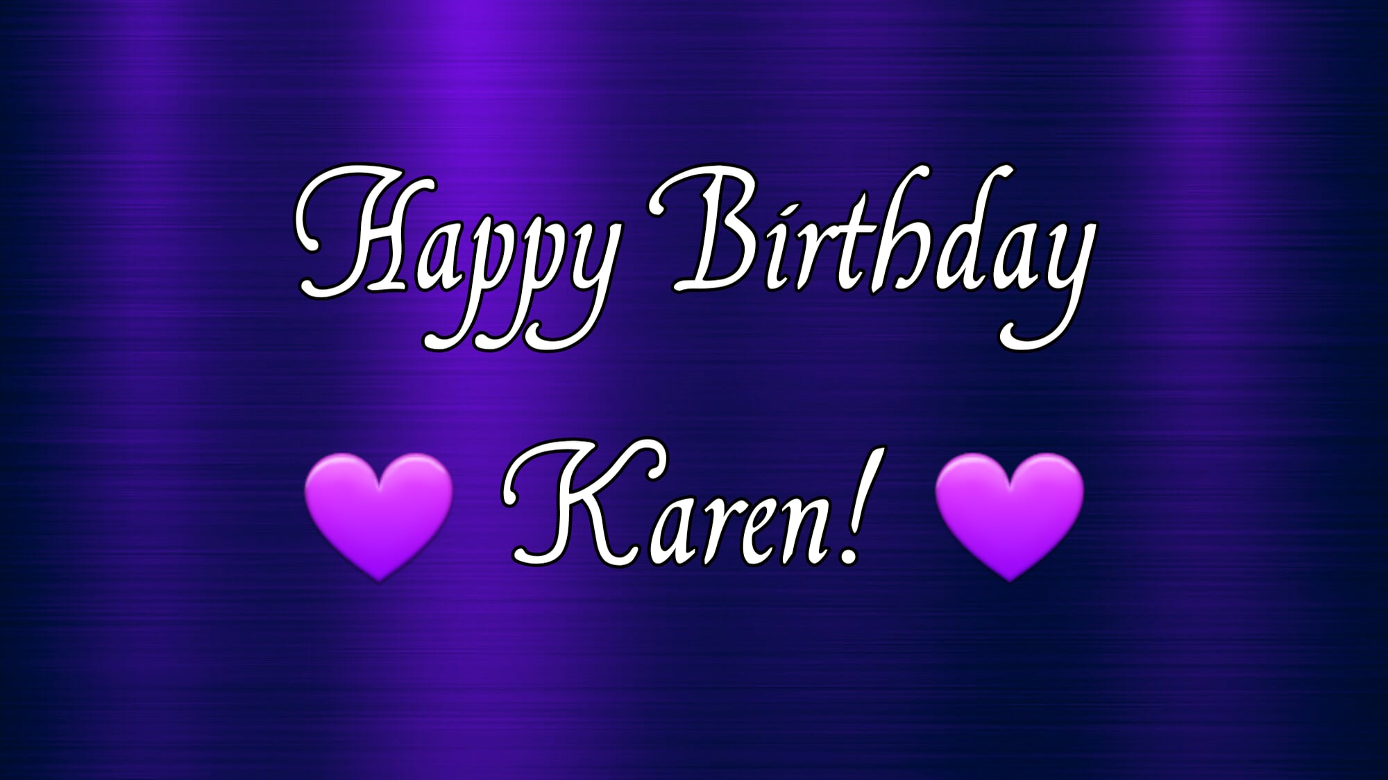 Happy Birthday KAREN!!! on Vimeo