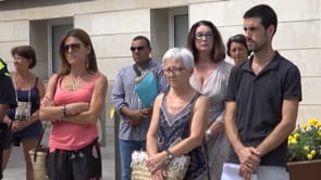 L'Escala fa 5 minuts de silenci en record dels atemptats del 17 d'agost