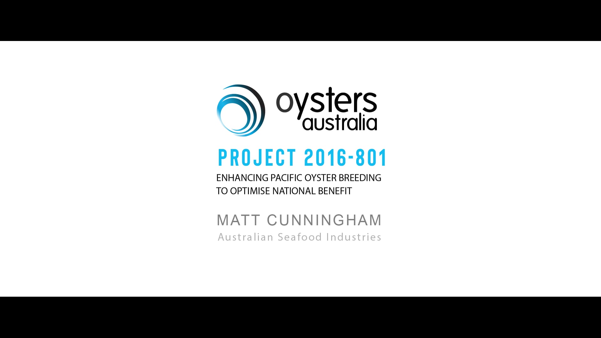 [SUMMARY] PROJECT 2016-801: Enhancing Pacific Oyster Breeding to Optimise National Benefit