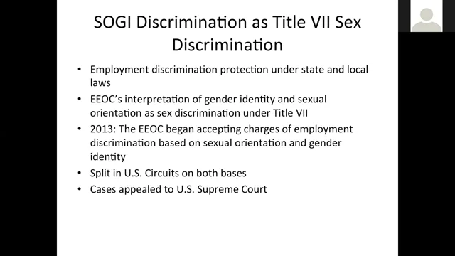 Employment Discrimination and Sexual Orientation - New