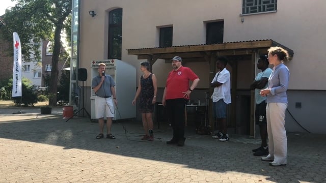 Sommerfest 2018 beim DRK mit Lehrte hilft - Ansprache Armin Albat