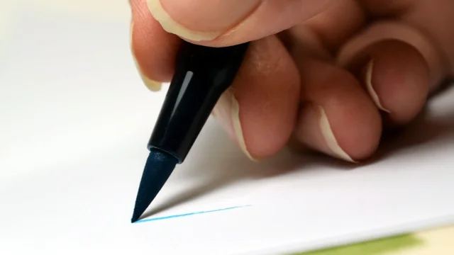 How To Use Brush Pens: Beginner's Guide (+ Video Tutorial