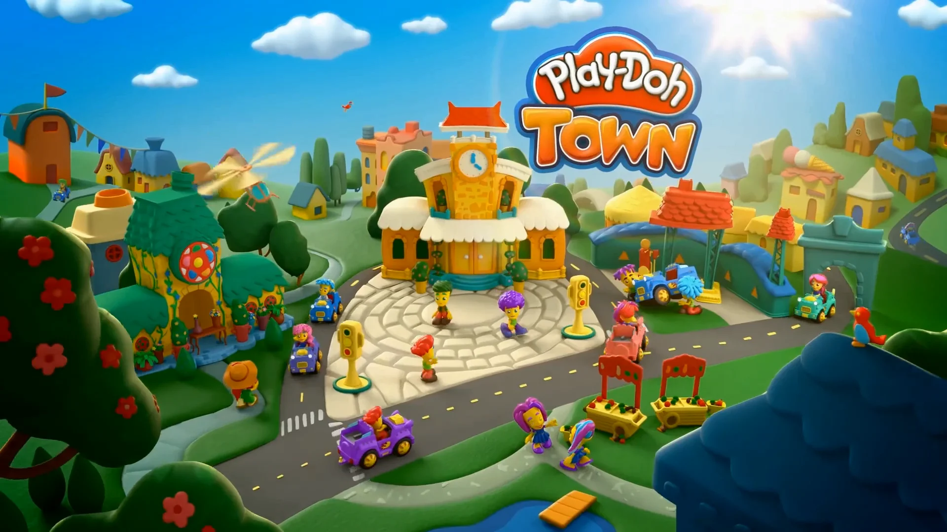 Play doh clearance town