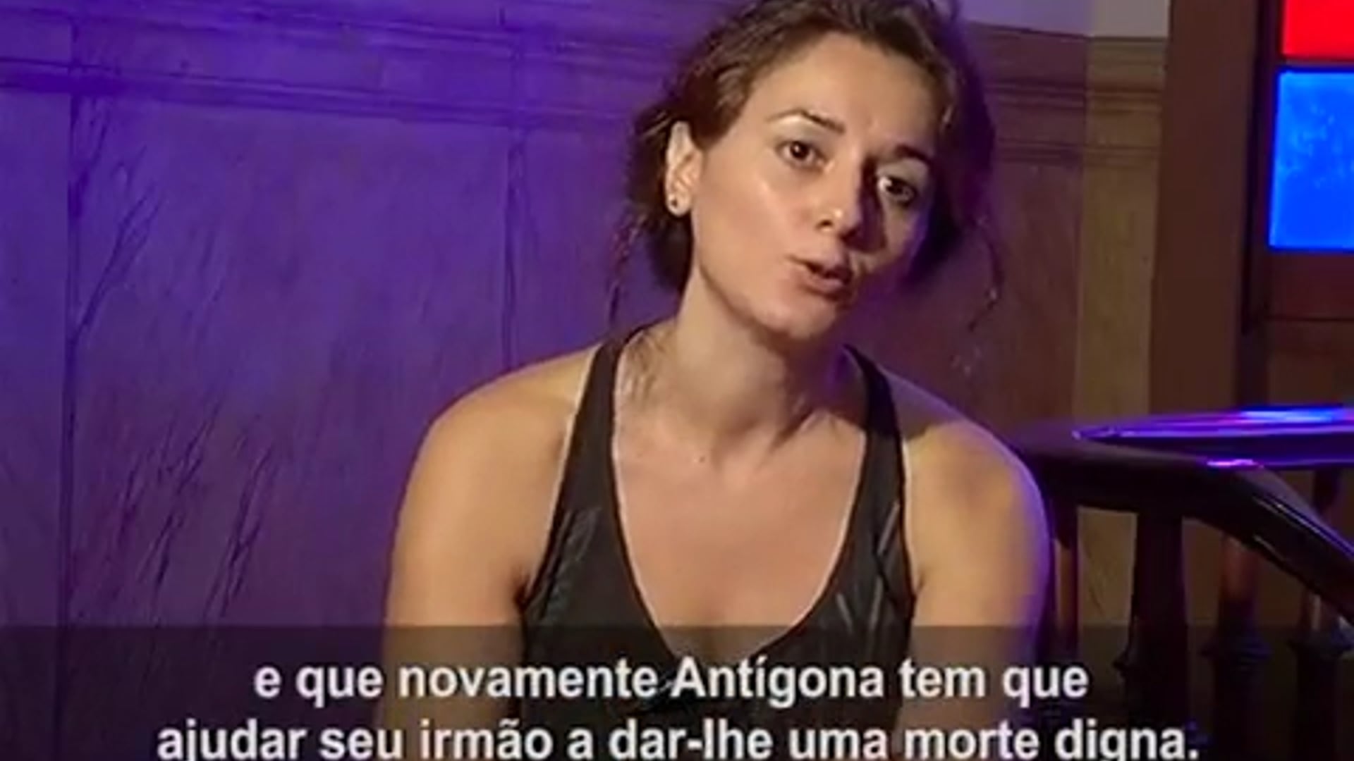 Inteview Evelyn BIECHER , Antigona au BRESIL