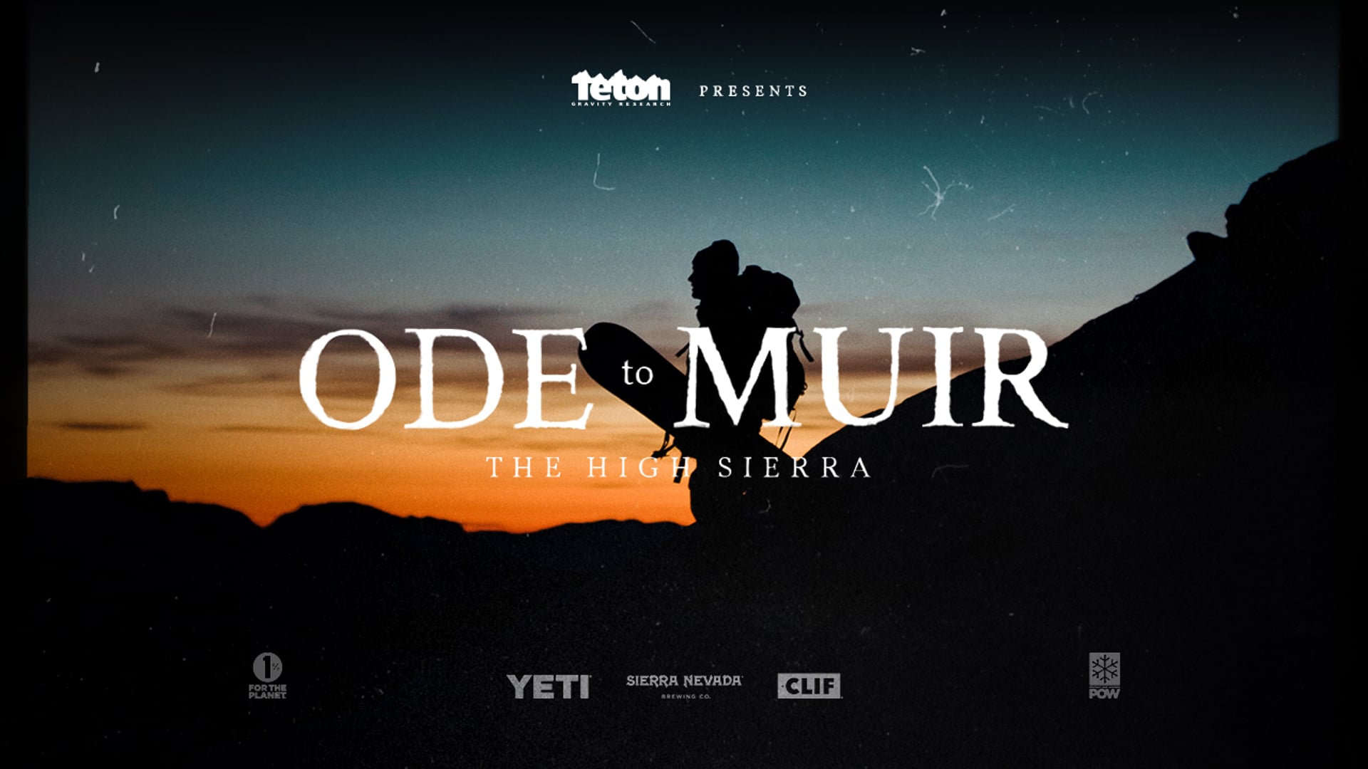 Ode To Muir - Official Trailer Starring Jeremy Jones & Elena Hight