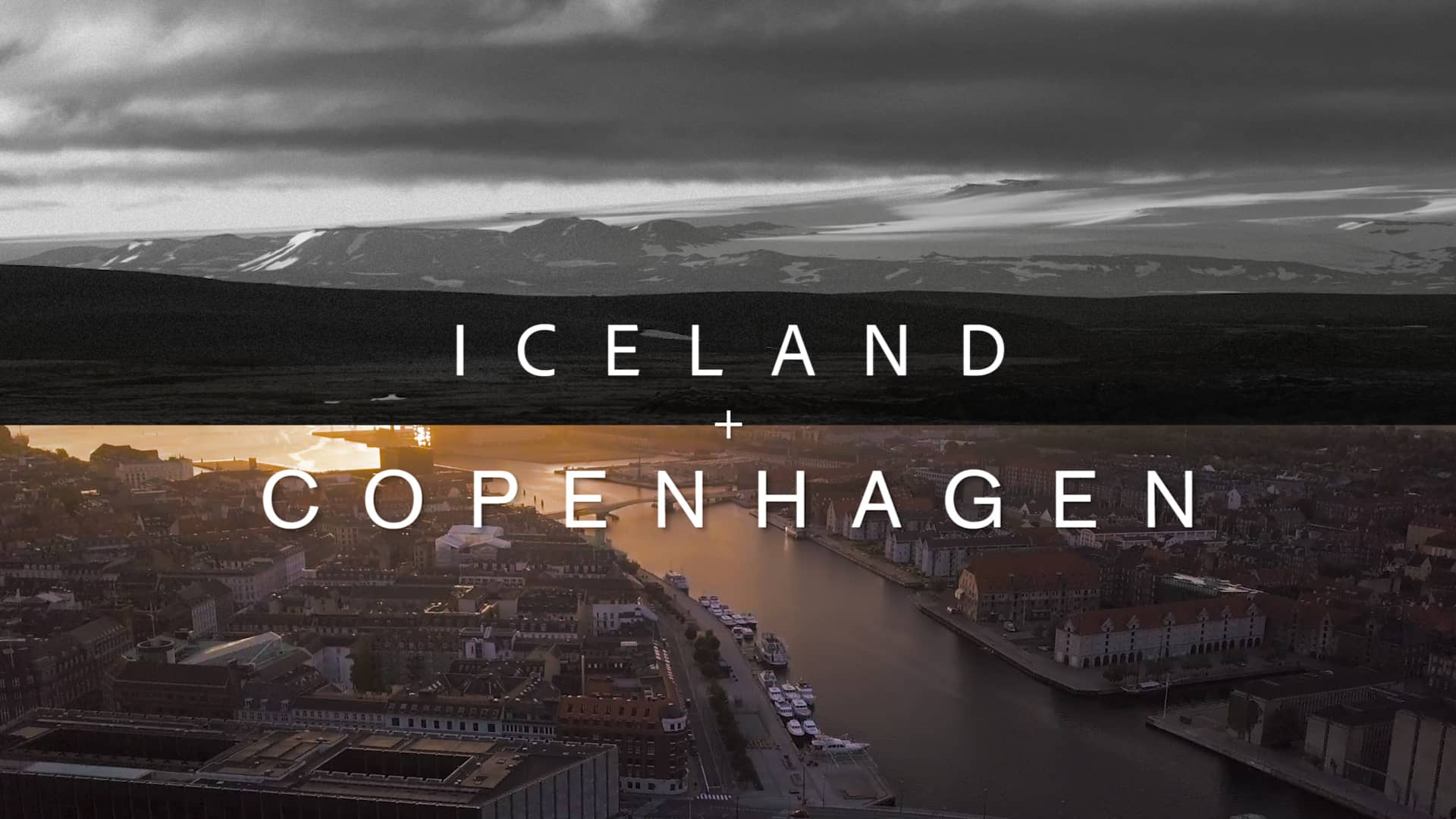 In Iceland Copenhagen One Trip Two Destinations On Vimeo